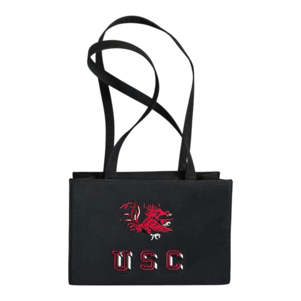 Sandol University of South Carolina Gamecocks Purse Handbag Black & Maroon